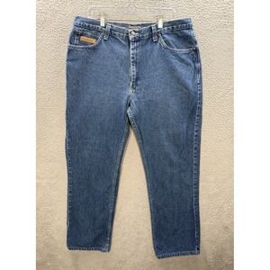 Texas Jeans Mens 38x31 Blue Denim Original Fit Western Cowboy Chore Made In USA